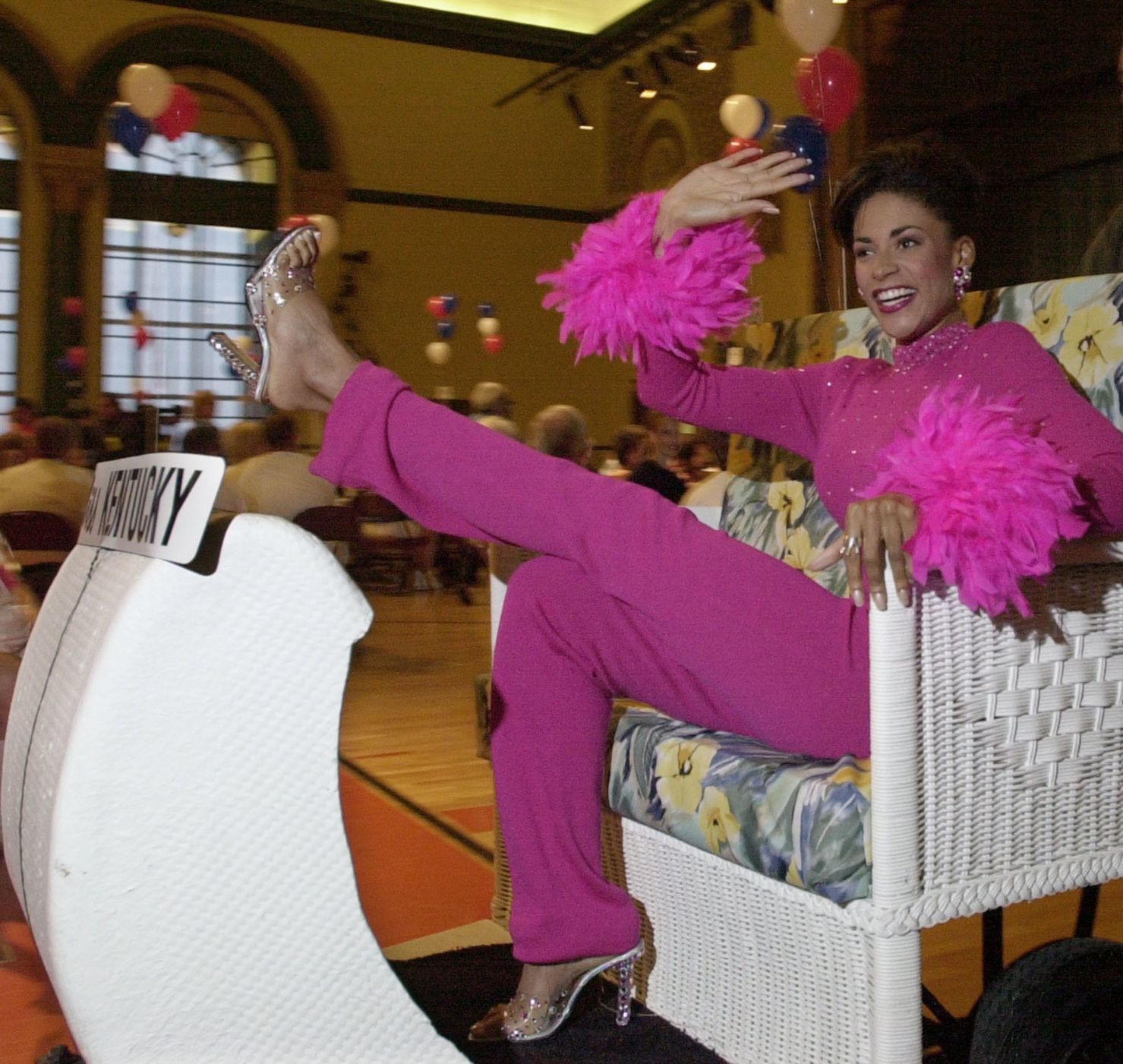 Miss America 2002 parade moves indoors